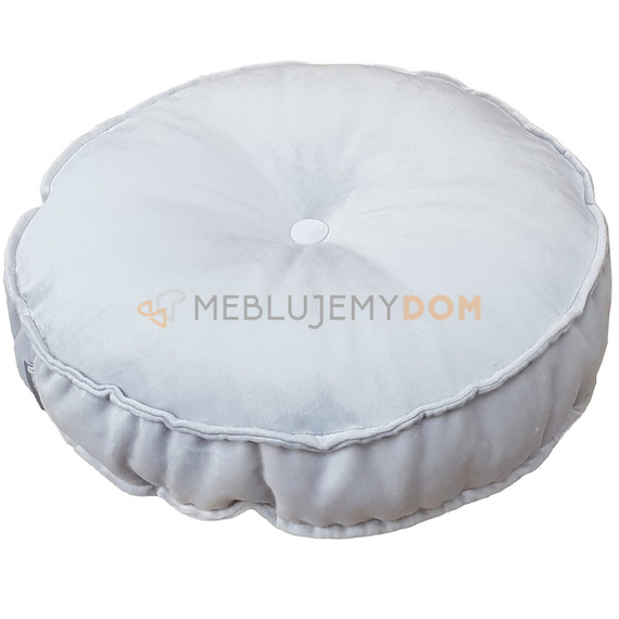 Throw decorative pillow ROUND PIK with button Ø 40 cm