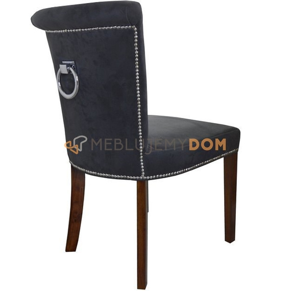 MICHELLE chair with thumbtacks and knocker 87 cm