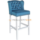 Bar stool MATEO PIK with crystals and thumbtacks 110 cm