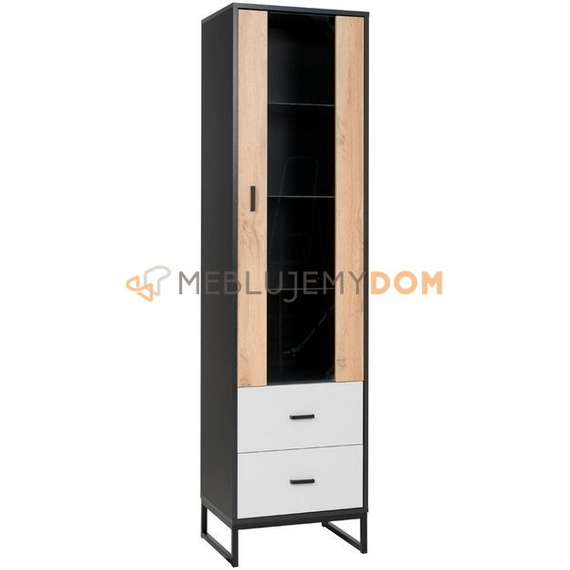 Bookshelf with glass-case BALZAC