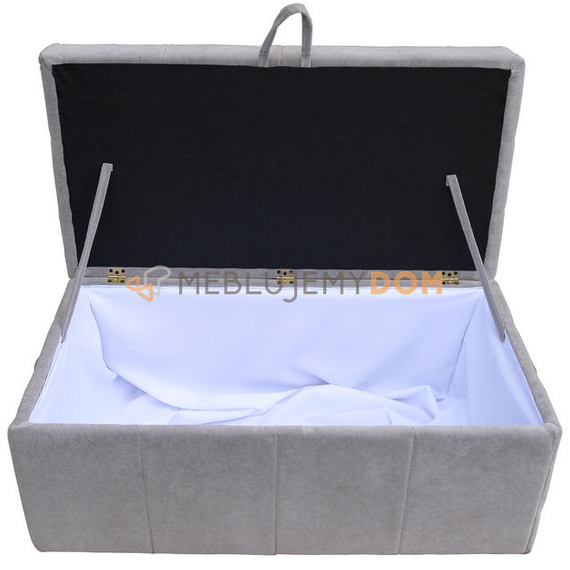 Box COFFER PIK with knockers 97 x 50 cm