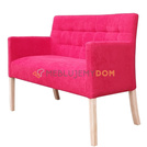 Upholstered bench HOLLY PIK Square 84 cm