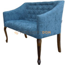 Upholstered bench JUMPY LUDWIK PIK with buttons 84 cm