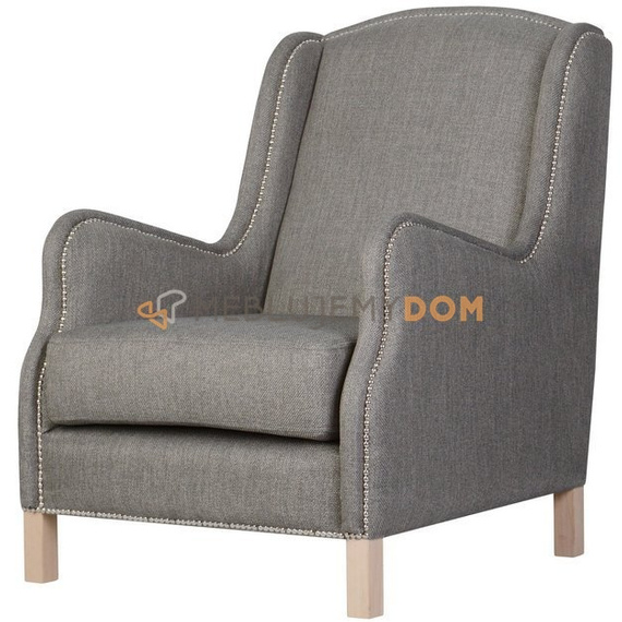 BARRINGTON armchair with thumbtacks