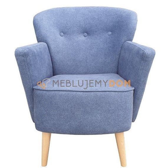 KLUBOWY armchair with armrests 80 cm