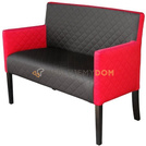 Upholstered bench HOLLY Multicolour 84 cm