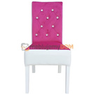OBLIQUE PIK chair Multicolour with crystals 98 cm