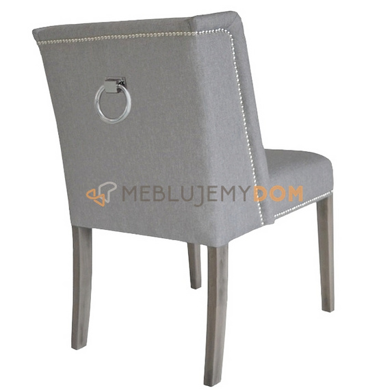 Chair GRETA with thumbtacks and knocker 86 cm