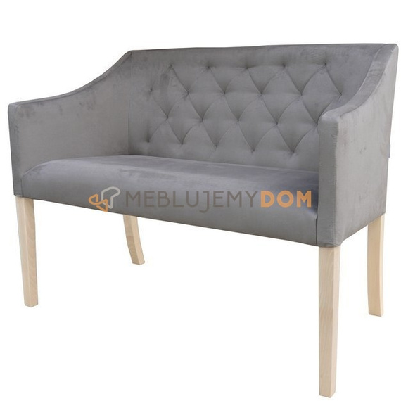 Upholstered bench JUMPY NARROW PIK 84 cm