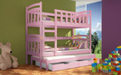Bunk bed 3-person SIMON COLOR