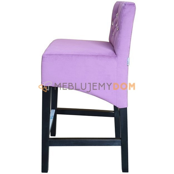 Bar stool OBLIQUE PIK with crystals 93 cm