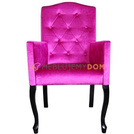 LUDWIK PIK armchair with buttons 101 cm