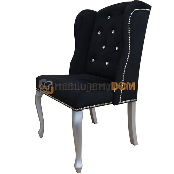 USZAK PIK chair with crystals and thumbtacks 98 cm