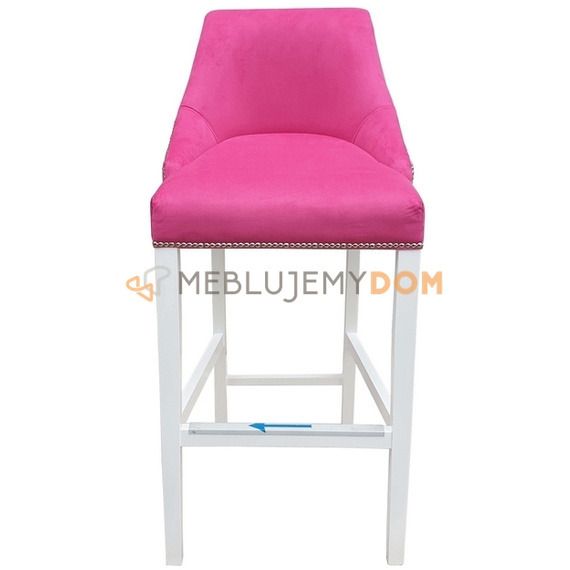 Bar stool DAFFY with thumbtacks 110 cm