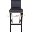 Bar stool NARROW with thumbtacks and knocker 103 cm