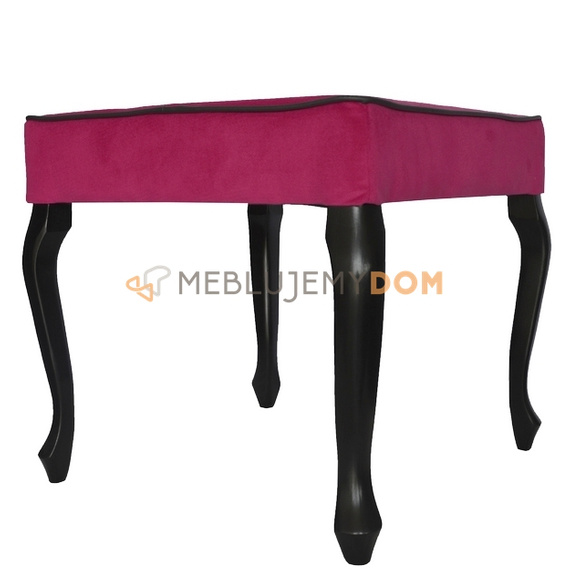 Pouf LUDWIK with piping 50 x 50 cm