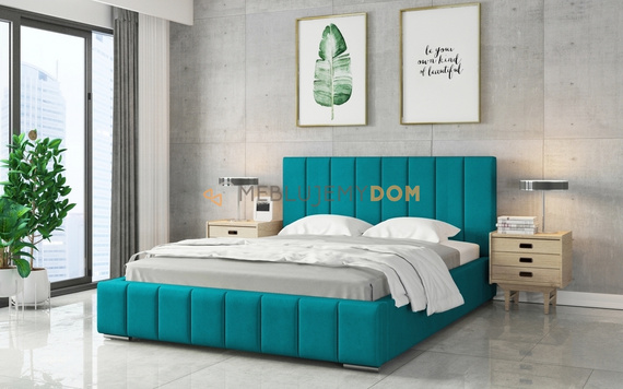 Upholstered bed BERGAMO