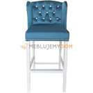 Bar stool MATEO PIK with crystals and thumbtacks 110 cm