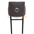 Bar stool DAFFY with piping and knocker 100 cm