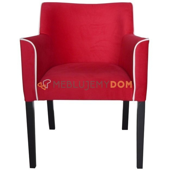 RODAN armchair with piping 84 cm