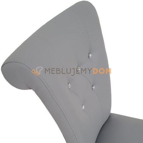 Chair TIZIANO with crystals and knocker 100 cm