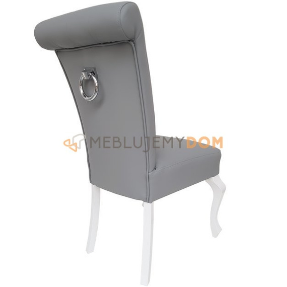 Chair TIZIANO with crystals and knocker 100 cm