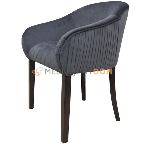 CAPRI armchair with ruffles 81 cm