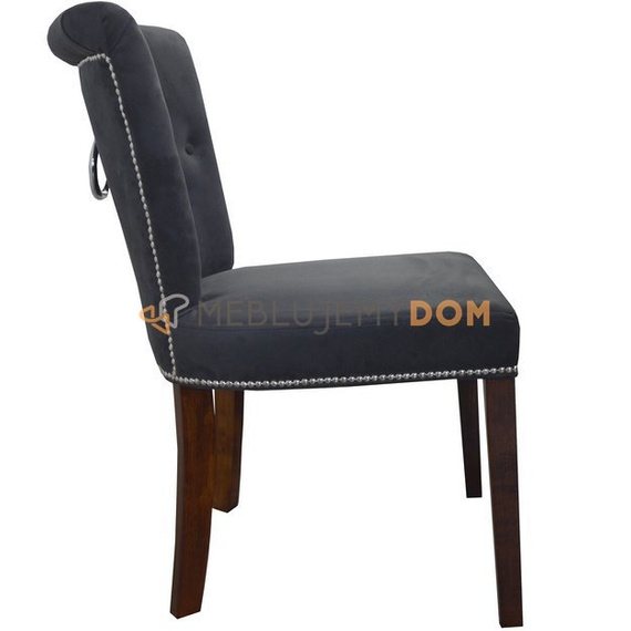 MICHELLE chair with thumbtacks and knocker 87 cm