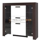 Dresser with glass-case OMAR