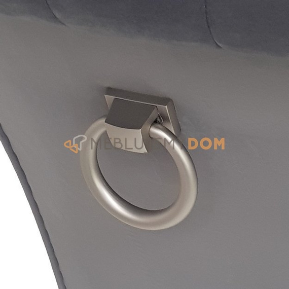 Chair TIZIANO with crystals and knocker 100 cm