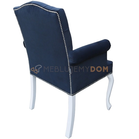 LANCASTER armchair with thumbtacks 101 cm