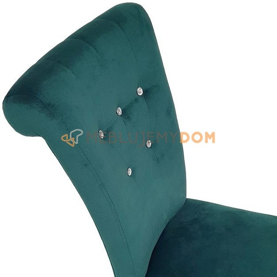 Chair TIZIANO with crystals 100 cm