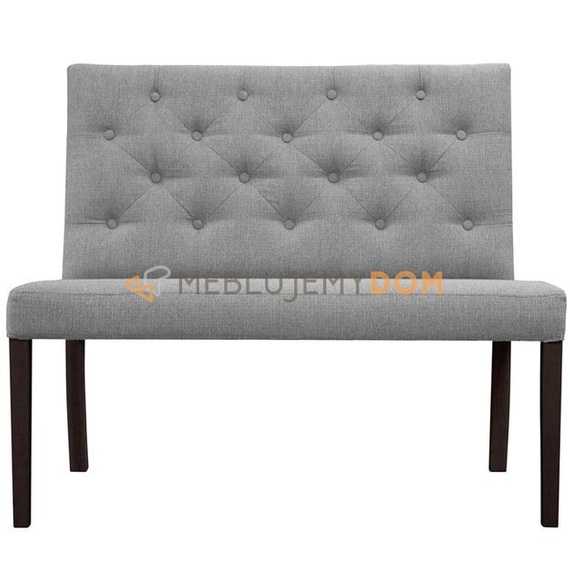 Upholstered bench GISELLE 96 cm