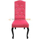 LUDWIK PIK chair with crystals 110 cm