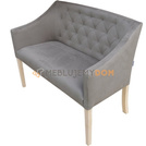 Upholstered bench JUMPY NARROW PIK 84 cm