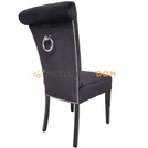 Chair MARCELO with thumbtacks and knocker 100 cm