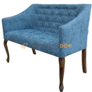 Upholstered bench JUMPY LUDWIK PIK with buttons 84 cm