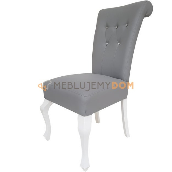 Chair TIZIANO with crystals and knocker 100 cm