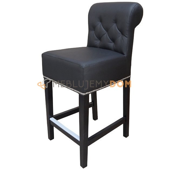 Bar stool SIMPLE PIK with roller and thumbtacks 96 cm