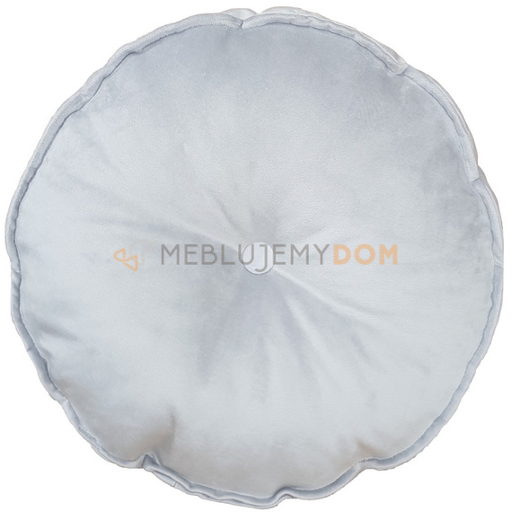Throw decorative pillow ROUND PIK with button Ø 40 cm