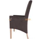OBLIQUE LUDWIK PIK armchair with buttons 110 cm
