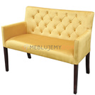 Upholstered bench VICKY PIK with buttons 84 cm