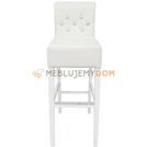 Bar stool SIMPLE PIK with crystals and roller 116 cm