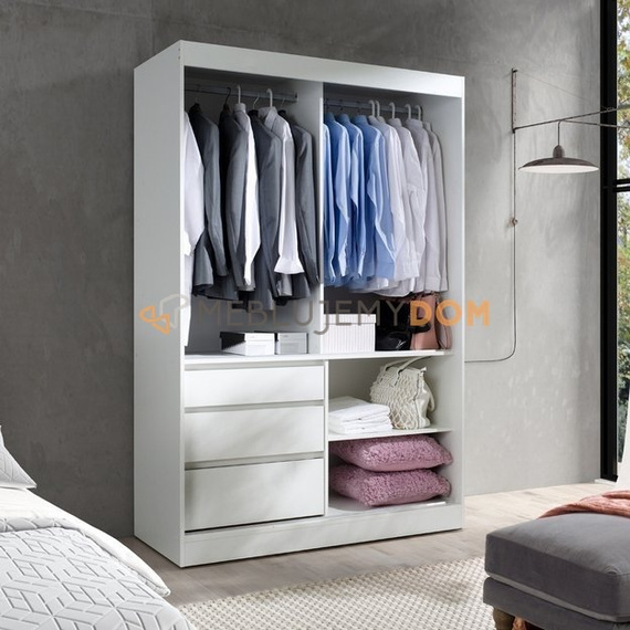 Sliding wardrobe CLARKE 140 cm