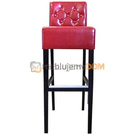 Bar stool SIMPLE PIK with buttons 113 cm