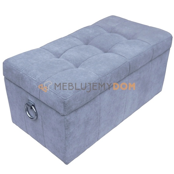 Box COFFER PIK with knockers 97 x 50 cm