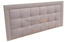 Upholstered headboard CLASSIC PIK with buttons and thumbtacks
