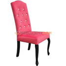 LUDWIK PIK chair with crystals 110 cm