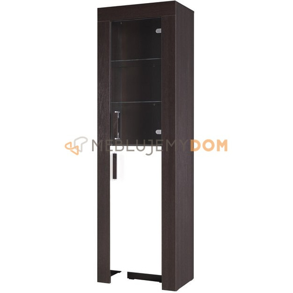 Wardrobe R with glass-case OMAR