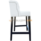 Bar stool USZAK with thumbtacks and knocker 97 cm